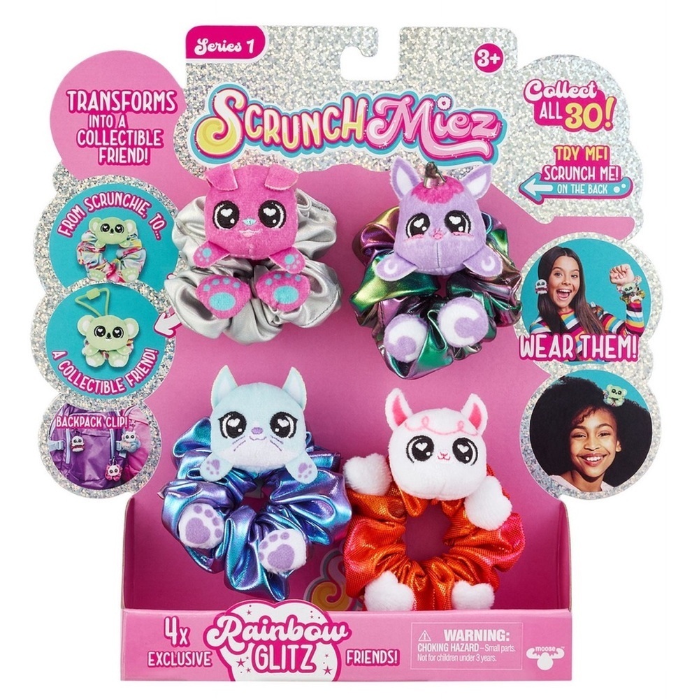ScrunchMiez 4 Pack Excl. Scrunchies